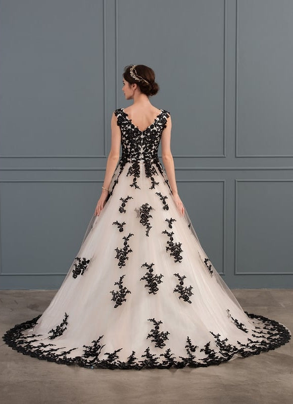 Robe Dentelle Tulle Haute Couture - gallery 4
