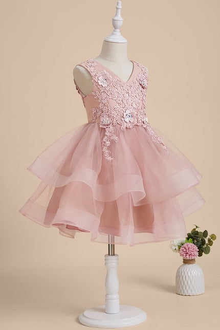 Robe Dentelle Floue Rose 3D - gallery 8