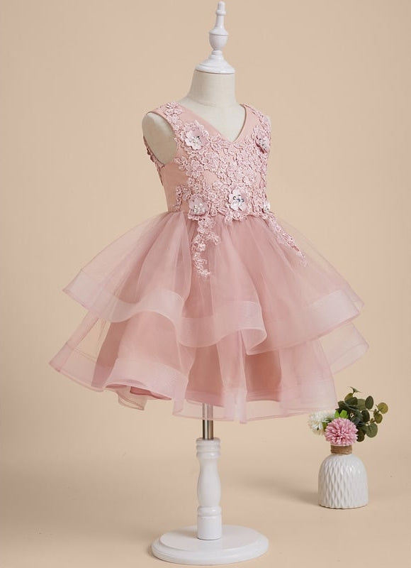 Robe Dentelle Floue Rose 3D - gallery 8
