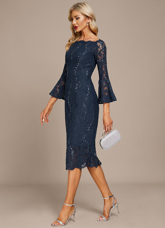 Robe Dentelle Nuit Étoilée - gallery 4