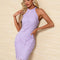Robe Dentelle Dentelle Lilas