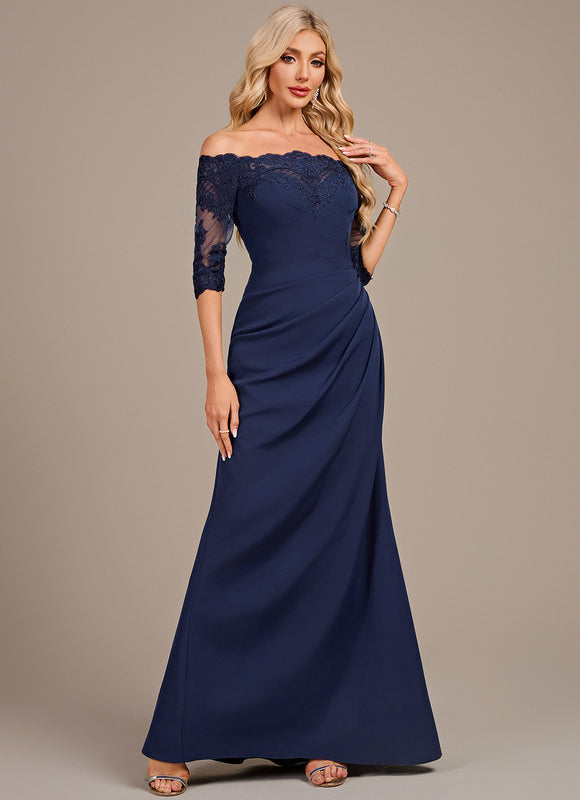 Robe Longue Dentelle Cérémonie - gallery 3