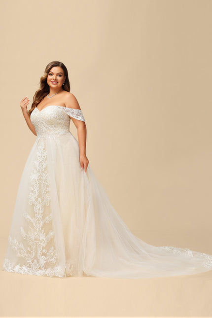 Robe Dentelle Nuptiale Délicate - gallery 9