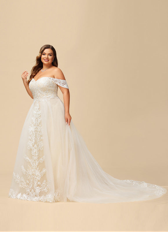 Robe Dentelle Nuptiale Délicate - gallery 9
