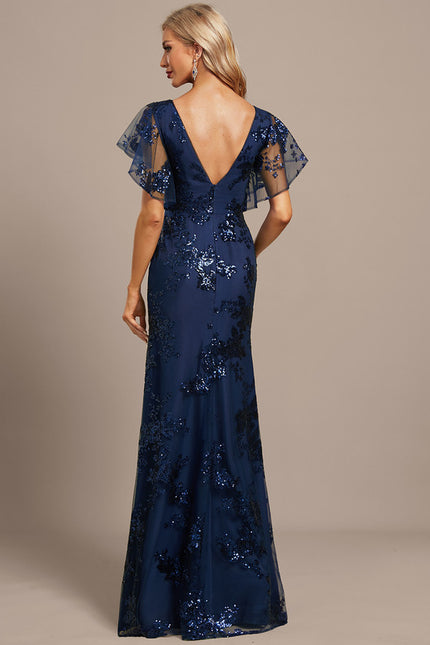 Robe Dentelle Fluide Ornée - gallery 6