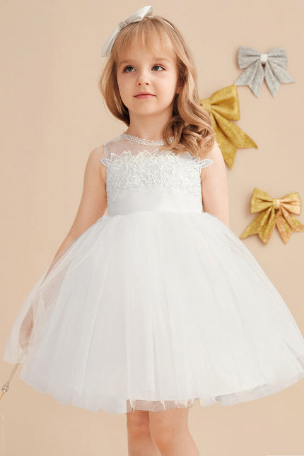 Robe Dos Nu Dentelle Blanche - gallery 6