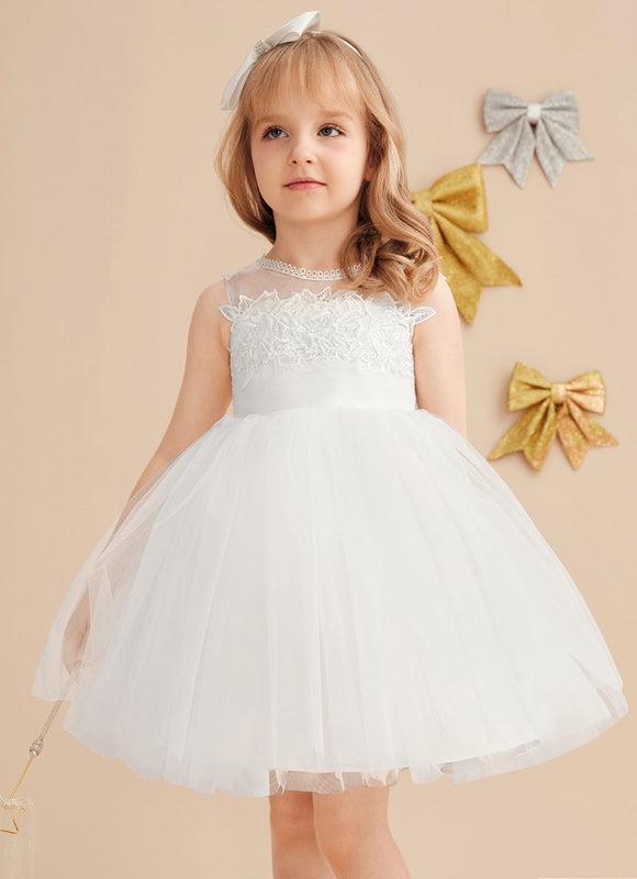 Robe Dos Nu Dentelle Blanche - gallery 6