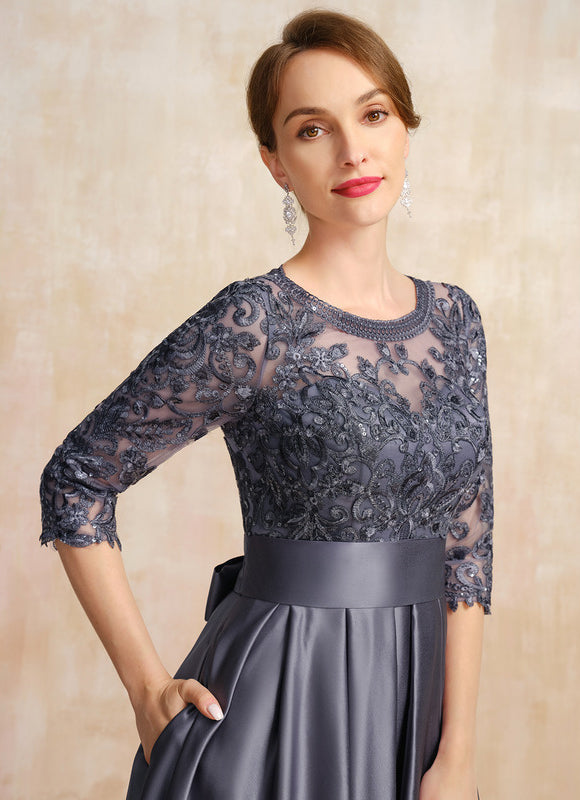 Robe Longue Dos Dentelle - gallery 1