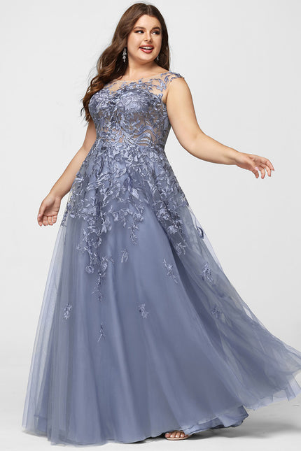 Robe Dentelle Étoile Azur - gallery 8