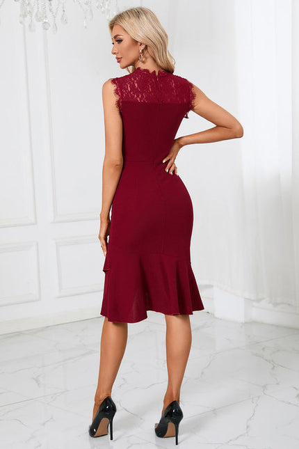 Robe Soiree Sirene Dentelle - gallery 3