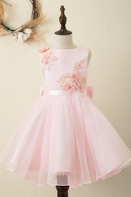 Robe Dentelle Élégance Florale 3D