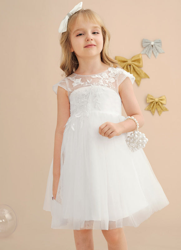 Robe Dos Nu Dentelle Blanche - gallery 7