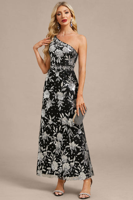 Robe Paillette Dentelle