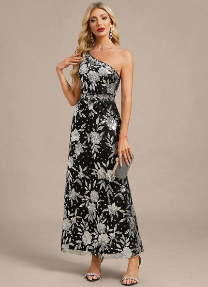 Robe Paillette Dentelle