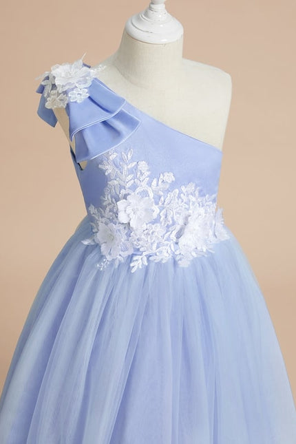 Robe Dentelle Aquarelle Fille - gallery 4