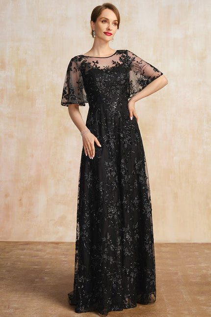 Robe Longue Dentelle Sexy - gallery 1