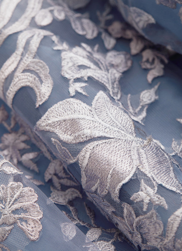 Robe Dentelle Étoile Azur - gallery 3