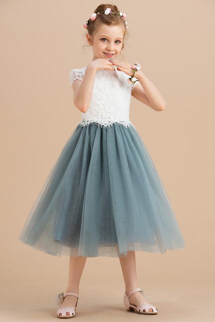 Robe Dentelle Dorée Délicate - gallery 3