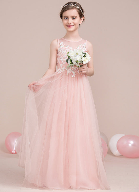 Robe Demoiselle D'Honneur Dentelle Longue