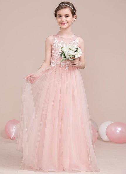Robe Demoiselle D'Honneur Dentelle Longue