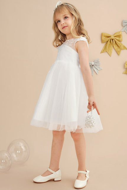 Robe Dos Nu Dentelle Blanche - gallery 3