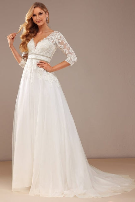 Robe Dentelle Élégance Tulle Dentelle - gallery 6