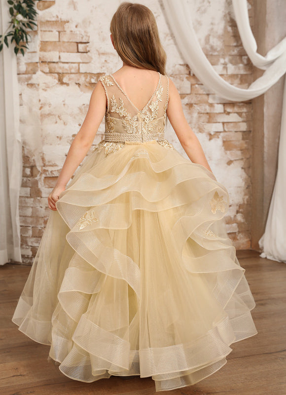 Robe Longue Romantique Dentelle - gallery 1