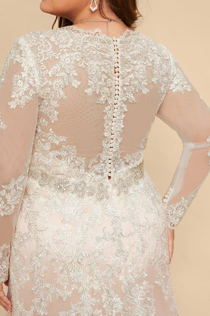 Robe Dentelle Dos Nu Plongeant - gallery 7