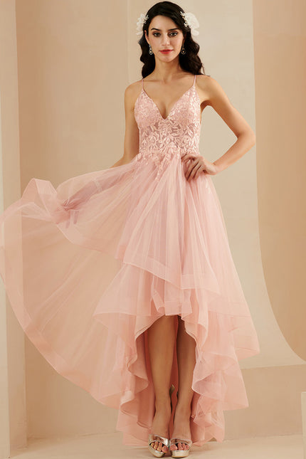 Robe Dentelle Rose Pastel - gallery 2