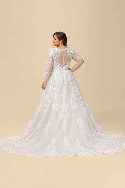 Robe Dentelle Mi-Longue Dentelle - gallery 9