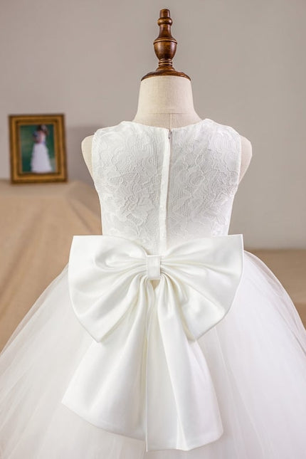 Robe Dentelle Danse De Satin Éblouissant - gallery 3