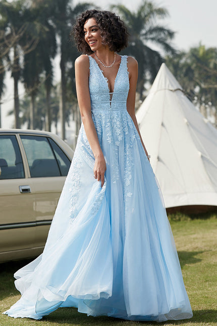 Robe Dentelle Azur Délicate - gallery 7