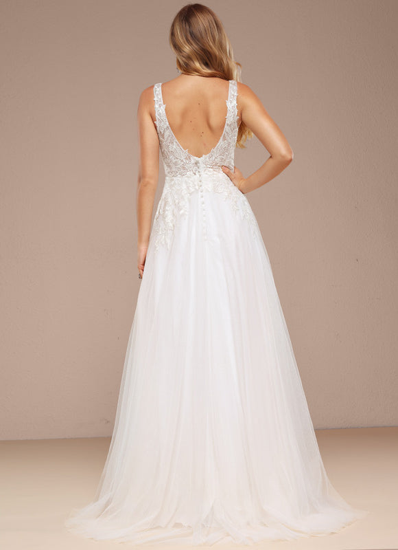 Robe Mariee Bustier Dentelle - gallery 6