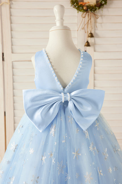 Robe Dentelle Ciel Scintillante - gallery 1