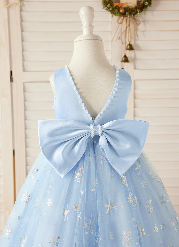 Robe Dentelle Ciel Scintillante - gallery 1