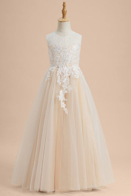 Robe Dentelle Tulle Perlée