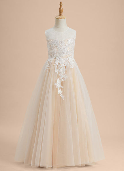 Robe Dentelle Tulle Perlée