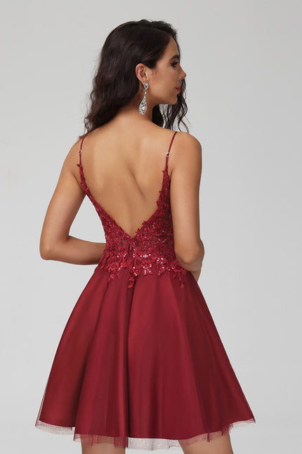 Robe Cocktail Bustier Dentelle - gallery 3