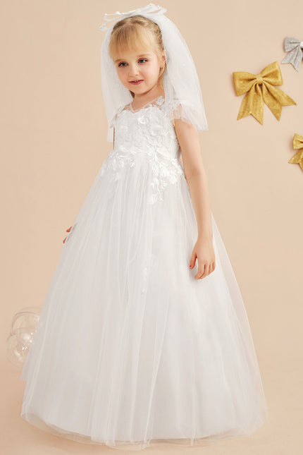 Robe Dentelle Éclat Floral Éthéré - gallery 4
