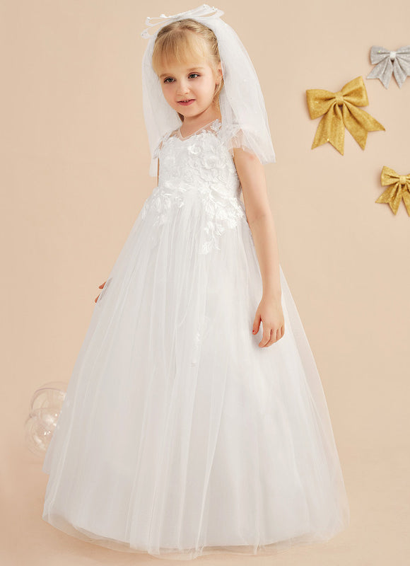 Robe Dentelle Éclat Floral Éthéré - gallery 4