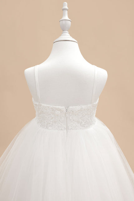 Robe Dentelle Nuptiale Blanche Tulle - gallery 9
