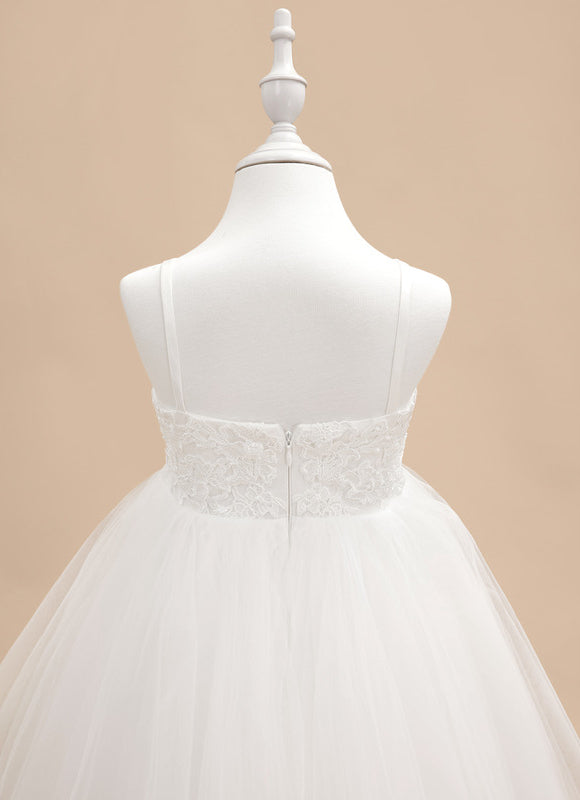 Robe Dentelle Nuptiale Blanche Tulle - gallery 9