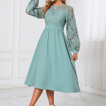 Robe Dentelle Sans Manches