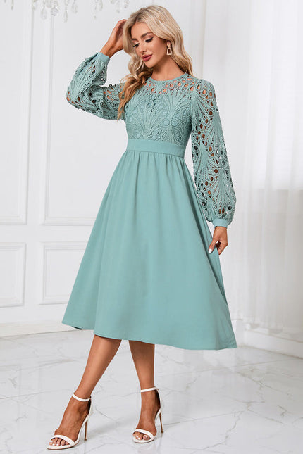 Robe Dentelle Sans Manches