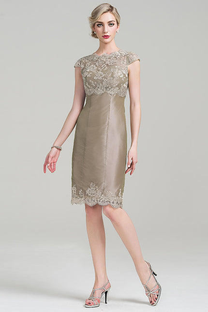 Robe Dentelle Dentelle Olive - gallery 5