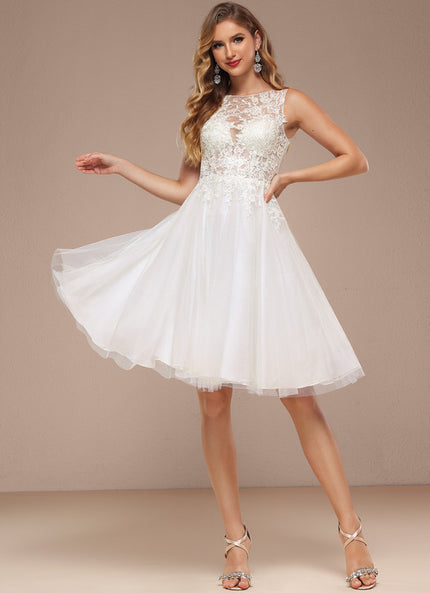 Robe Dentelle Tulle Sophistiquée