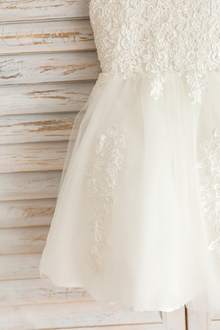 Robe De Bapteme Dentelle Ancienne - gallery 8