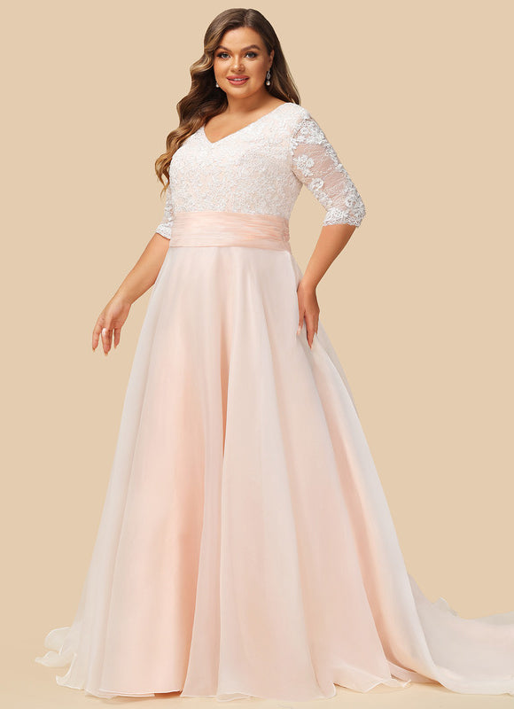 Robe Dentelle Épousée Élégante - gallery 7