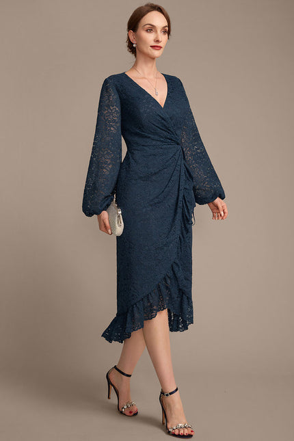 Robe Velours Dentelle - gallery 5