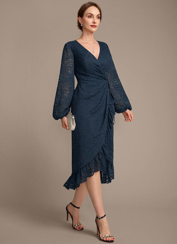 Robe Velours Dentelle - gallery 5